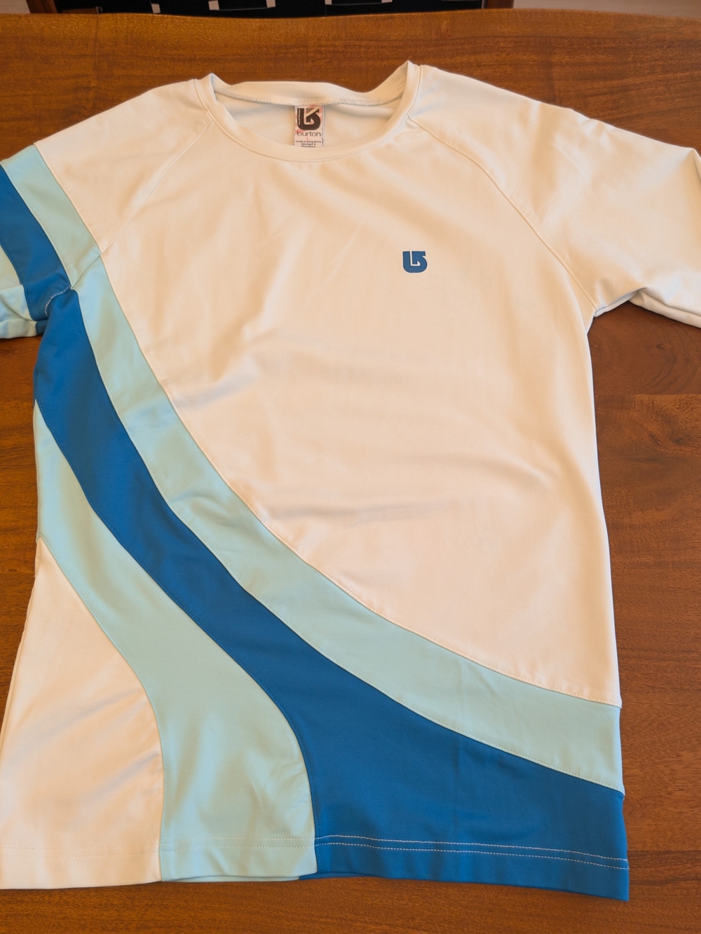 Vintage Burton Women’s Long Sleeve Snowboard Base Layer Top – Size Large – White